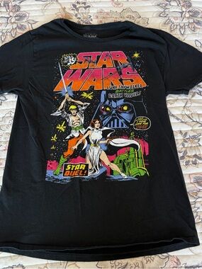 Vintage Star Wars Black Tee